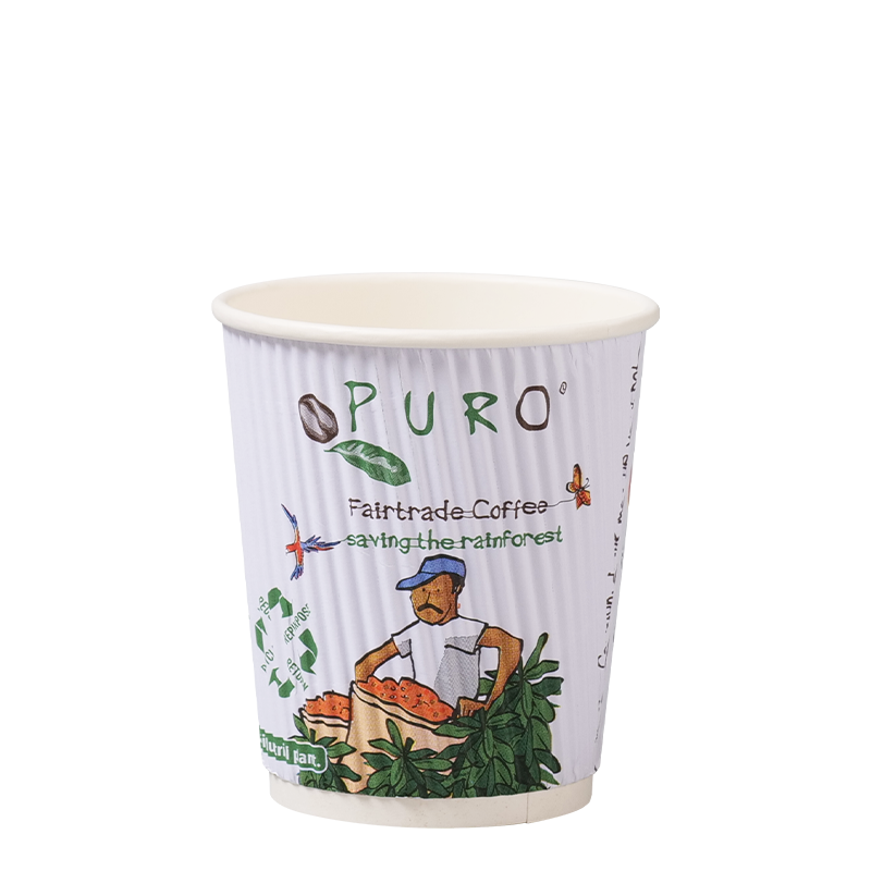 Pahar cu hârtie de perete Ripple